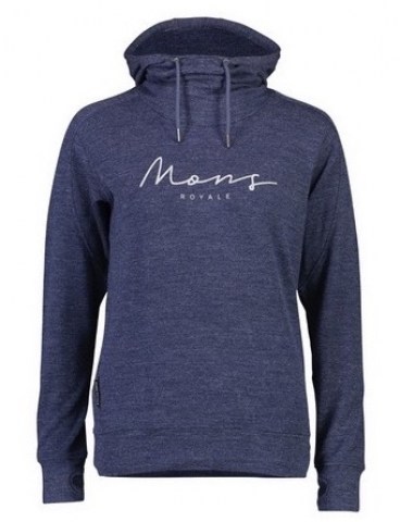 Mons Royale Covert Lite Funnel Hood navy Damen